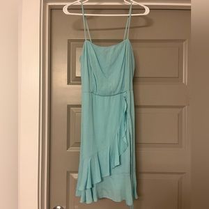 Altard state turquoise wrap dress